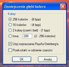 Optymalizacja wielkości pliku w irfanview