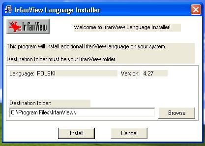 IrfanView Install.